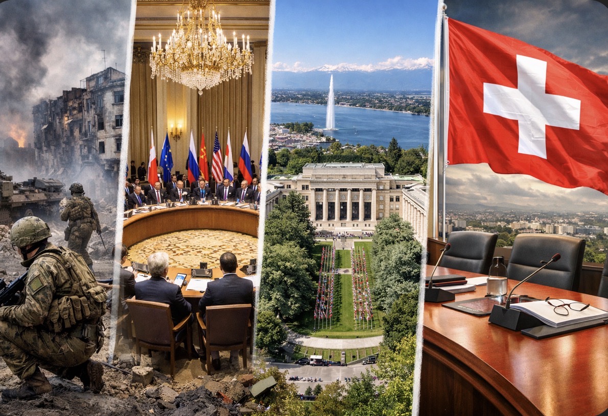 Suiza: mediación en guerra europea