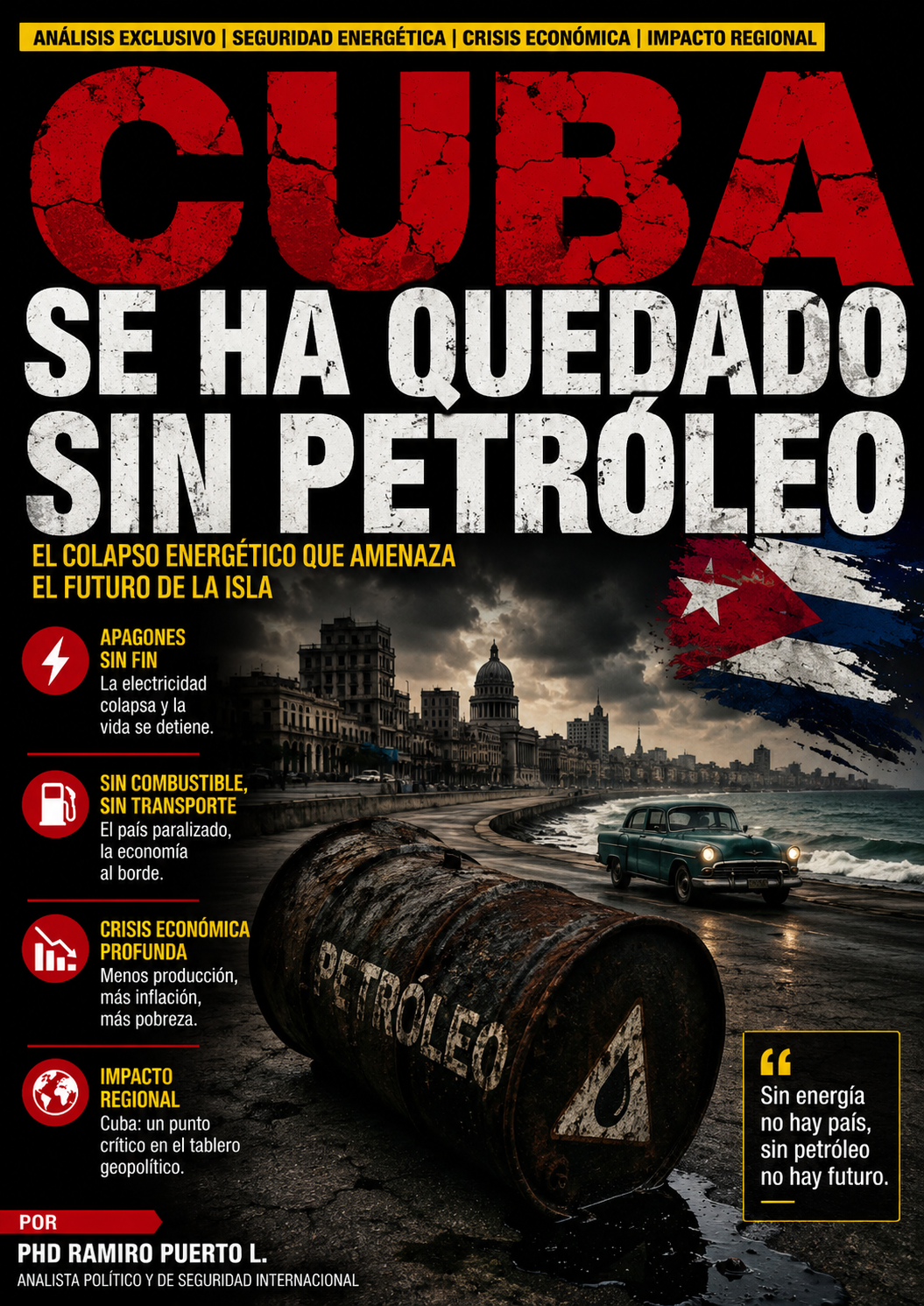 Cuba sin petróleo