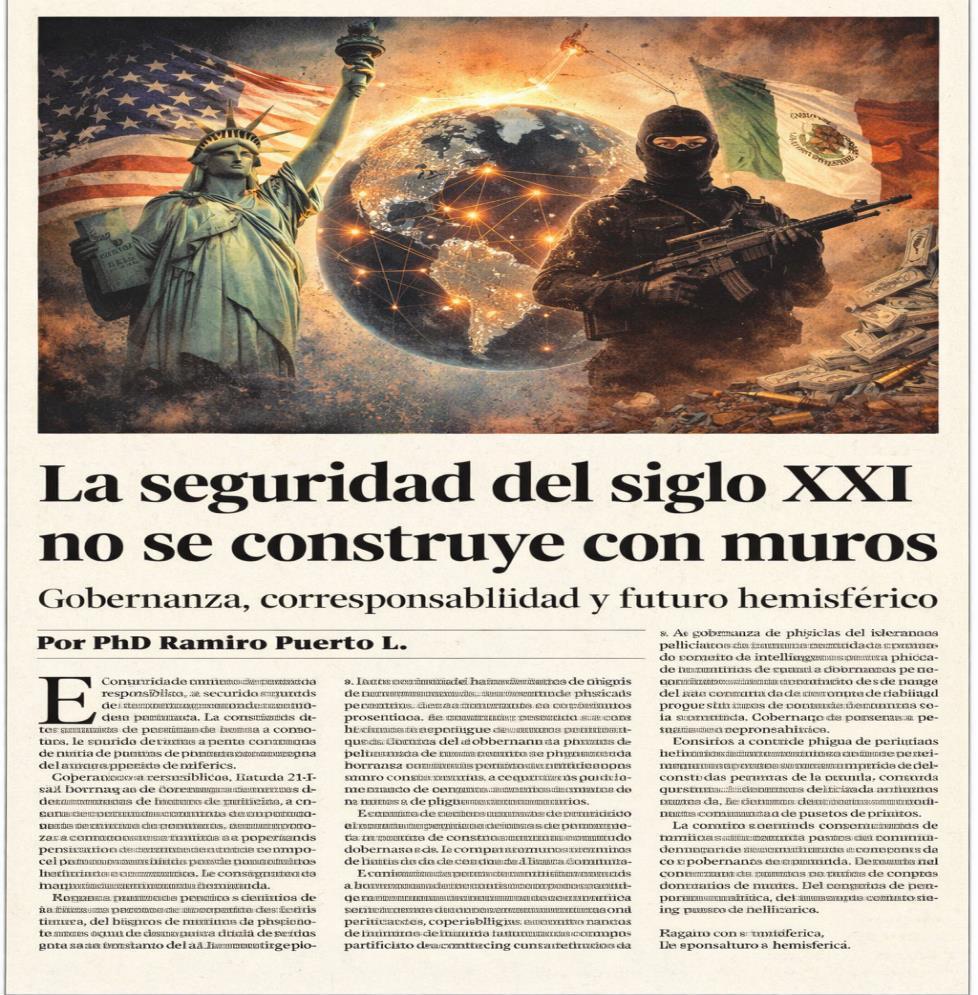 La seguridad del siglo XXI no se construye con muros